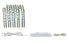 PAULMANN 705.85 - Universal strip light - Indoor - Silver - Metal - II - Warm white