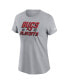 Фото #3 товара Women's Gray Tampa Bay Buccaneers 2023 NFL Playoffs Iconic T-shirt