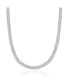 5A Cubic Zirconia Vintage Necklace Silver