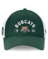 Men's Green/White Ohio Bobcats Free Kick Trucker Adjustable Hat