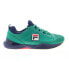 Фото #3 товара Fila Speedserve Energized 1TM01898-421 Mens Blue Athletic Tennis Shoes