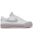 ფოტო #2 პროდუქტის Women's Court Legacy Lift Platform Casual Sneakers from Finish Line