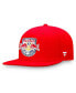 Men's Red New York Red Bulls Emblem Snapback Hat