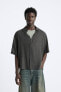 LYOCELL BLEND JACQUARD SHIRT