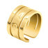 Фото #2 товара Echo BJ10A720 Gold Plated Statement Ring