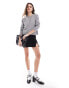 Фото #8 товара Weekday Ayla knitted jumper in grey marl