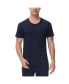 ფოტო #1 პროდუქტის INK + IVY Heat retaining Crew neck contrast Short Sleeve Pajama Tee