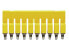 Фото #3 товара Weidmüller WQV 2.5/10 - Cross-connector - 20 pc(s) - Polyamide - Yellow - -60 - 130 °C - V0