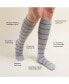 ფოტო #4 პროდუქტის Knee-high Striped Companion Compression Sock