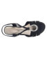 Фото #4 товара Women's Rita Ornamented Stretch Wedge Sandals