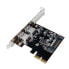 Фото #10 товара LogiLink PC0080 - PCIe - USB 3.2 Gen 1 (3.1 Gen 1) - 10 Gbit/s - 120 mm - 73 mm - 20 mm
