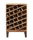 Modern Mango Wood Wine Storage