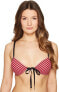 Фото #1 товара La Perla 168561 Womens Daylight Underwire Striped Bikini Top Swimwear Size 34B