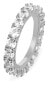 Glittering ring with zircons VBR039S-B