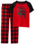 Фото #11 товара Kid 2-Piece Spider-Man Loose Fit Pajamas 10