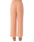 ფოტო #2 პროდუქტის Juniors' Brenda Cotton Gauze Wide-Leg Pants