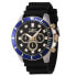 Invicta Men's Pro Diver 45mm Silicone Chronograph Quartz Watch Black (Model: ...