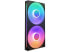 Фото #1 товара NZXT F280 RGB CORE RF-U28HF-B1 280mm RGB LED Single-Frame RGB Fan Unit