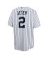 Фото #2 товара Men's New York Yankees Coop Derek Jeter Player Replica Jersey