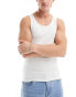 ASOS DESIGN 5 pack muscle vests in multiple colours