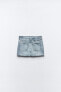 DENIM TRF MINI SKIRT