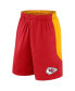 Фото #2 товара Men's Red/Gold Kansas City Chiefs Go Hard Shorts