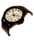ფოტო #2 პროდუქტის Men's Watch, 48MM Black Case, Compass Directions on Bezel, White Dial, Black Arabic Numerals, Multi-Function Date and Second Hand Subdials, Black Strap
