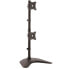 Фото #1 товара StarTech.com Dual-Monitor Stand - Vertical - Freestanding - 10 kg - 33 cm (13") - 68.6 cm (27") - 100 x 100 mm - Black