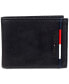 ფოტო #1 პროდუქტის Men's RFID Traveler Signature Leather Wallet