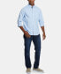 Фото #5 товара Men's Classic-Fit Stretch Solid Oxford Button-Down Shirt