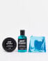 LUSH Scrub Up Well Shower Scrub, Shower Gel & Soap Discovery Kit