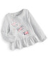 Фото #1 товара Baby Girls Cats and Dogs Shirt, Created for Macy's