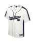 ფოტო #2 პროდუქტის Men's Cream Distressed Penn State Nittany Lions Ruth Button-Up Baseball Jersey