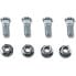 MOOSE HARD-PARTS 85-1090 Wheel Stud&Nut Kit Polaris Scrambler 400 00-02