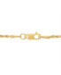 Фото #3 товара Macy's glitter Rope 18" Chain Necklace (1-5/8mm) in 14k Gold