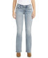 Фото #1 товара Women's Britt Low Rise Curvy Fit Slim Bootcut Jeans