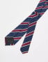 Фото #3 товара ASOS DESIGN tie with rugby stripes