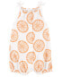 Фото #9 товара Baby Orange Slice Snap-Up Cotton Romper 24M