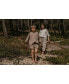 ფოტო #3 პროდუქტის Toddler Boy and Toddler Girl Organic Cotton Oversized Tee