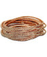 ფოტო #2 პროდუქტის 10-Pc. Set Crystal Stretch Bracelets