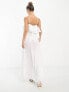 Фото #4 товара Vila Bridal frill top cami maxi dress in white