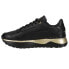 Фото #6 товара Puma R78 Voyage Premium Lace Up Womens Black, Gold Sneakers Casual Shoes 383838