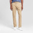 Фото #1 товара Men's Every Wear Slim Fit Chino Pants - Goodfellow & Co Sculptural Tan 28X30
