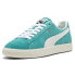 Фото #2 товара Puma Clyde Og Lace Up Mens Green Sneakers Casual Shoes 39196213