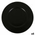 Фото #1 товара Мелкая тарелка Neat Black Porcelain Inde Ø 32 cm (6 штук)