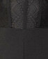 ფოტო #4 პროდუქტის Dylan Ryan Juniors' Lace-Trim Bustier Jumpsuit