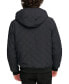 Фото #2 товара Men's Quilted Sherpa Lined Bomber Jacket