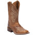 Фото #2 товара Justin Boots Llano Square Toe Cowboy Womens Brown Dress Boots BRL212