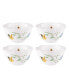Фото #2 товара Butterfly Meadow 4-Piece Rice Bowl Set