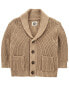 Фото #2 товара Baby Chunky Knit Button-Front Cardigan 3M